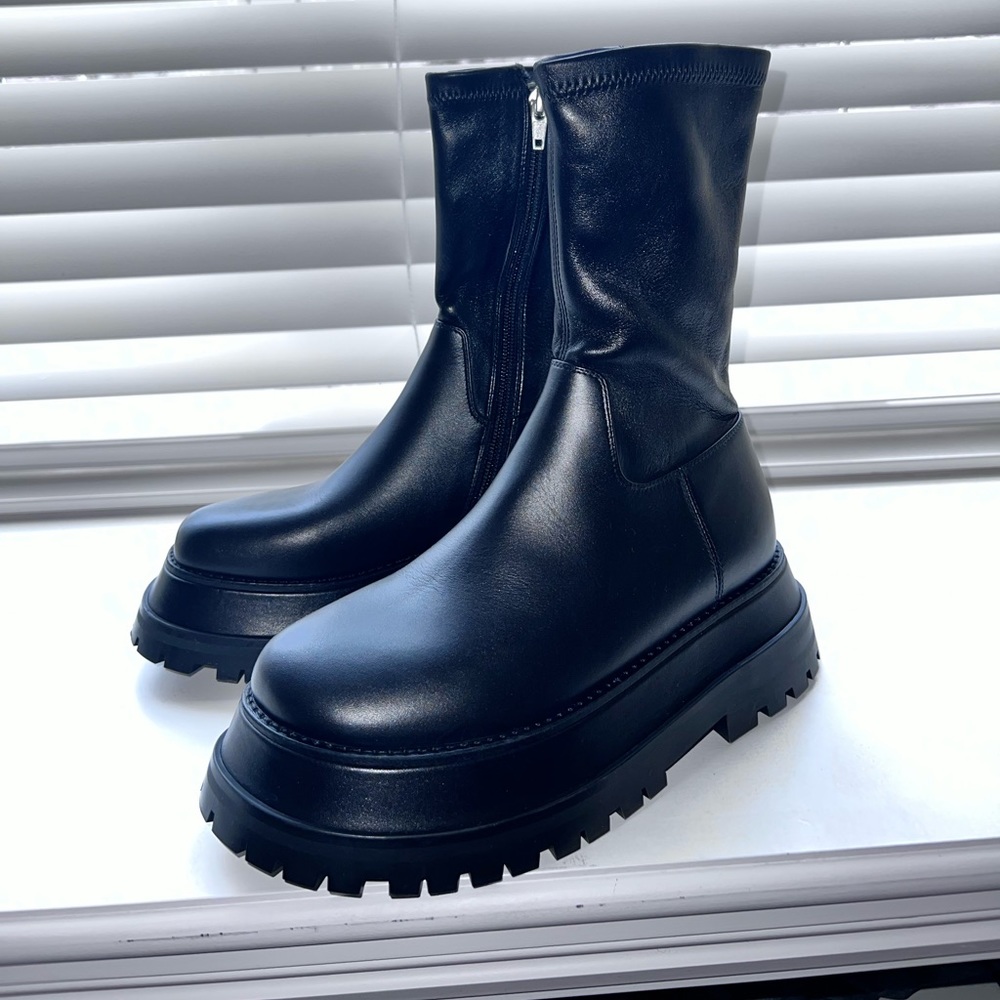 Burberry boots.